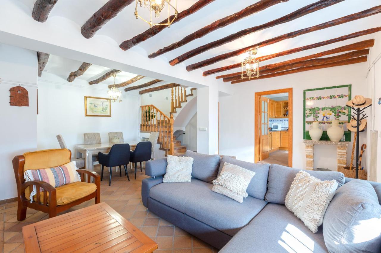 Casa Marcelino Y Pepa Rosa Βίλα Sella Εξωτερικό φωτογραφία