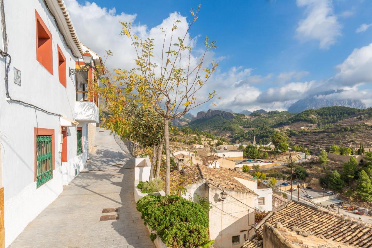 Casa Marcelino Y Pepa Rosa Βίλα Sella Εξωτερικό φωτογραφία