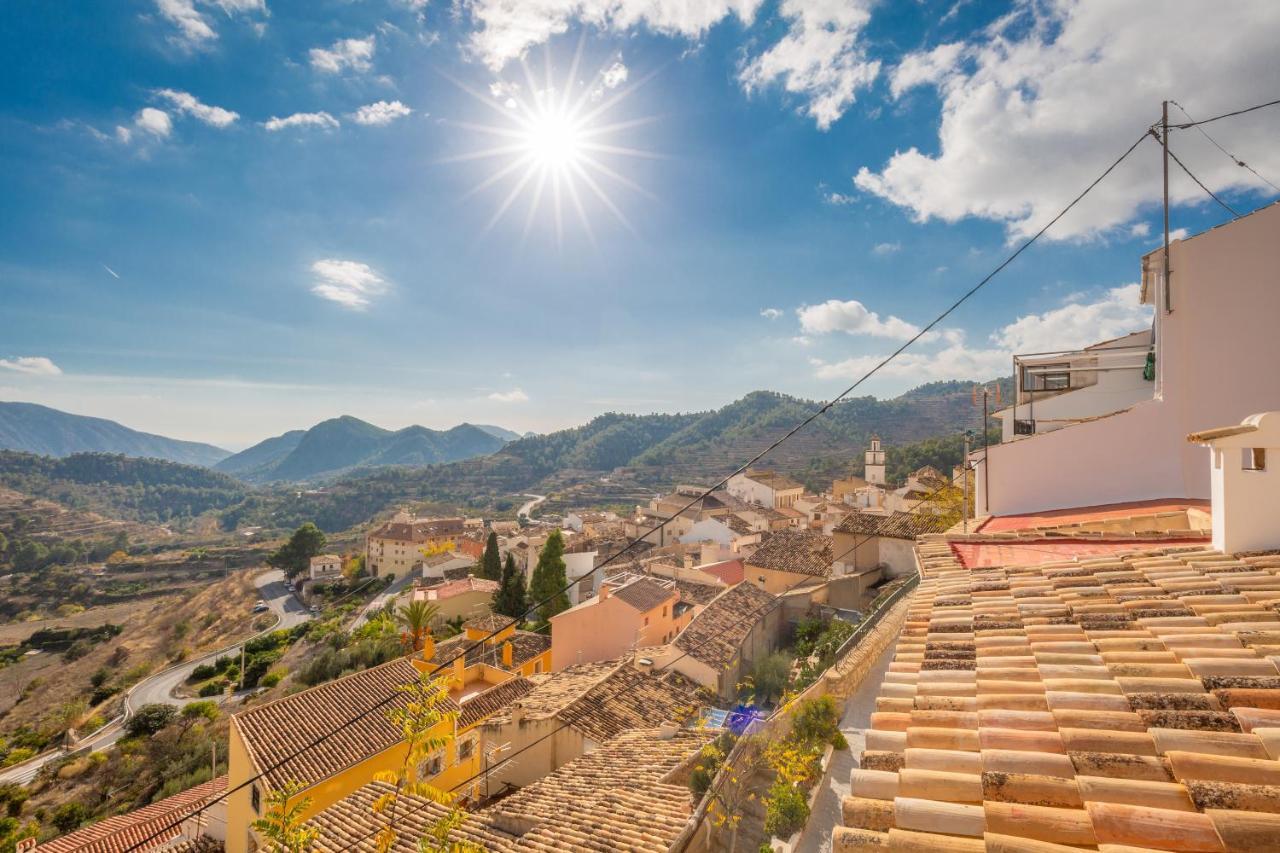 Casa Marcelino Y Pepa Rosa Βίλα Sella Εξωτερικό φωτογραφία