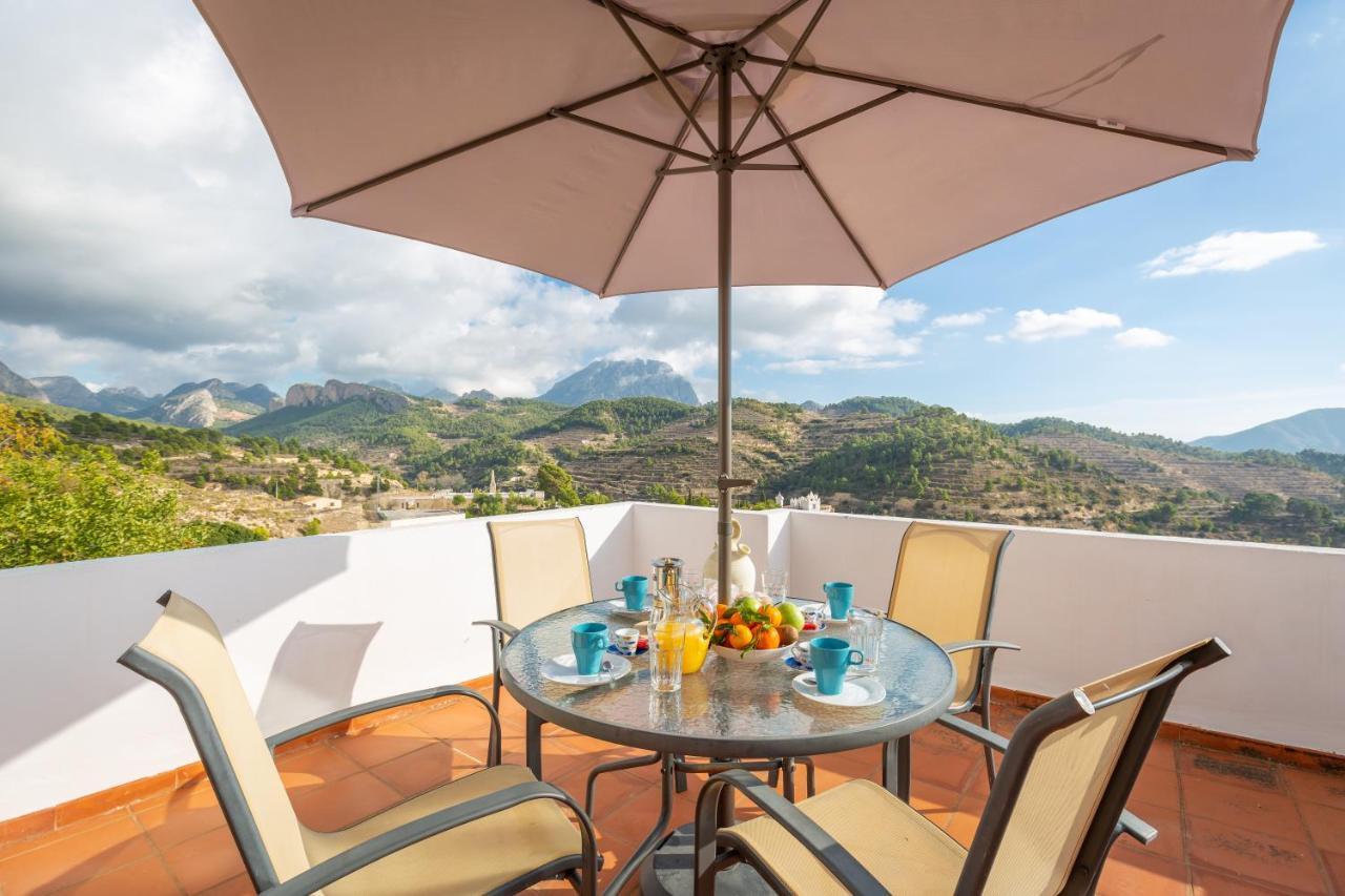 Casa Marcelino Y Pepa Rosa Βίλα Sella Εξωτερικό φωτογραφία