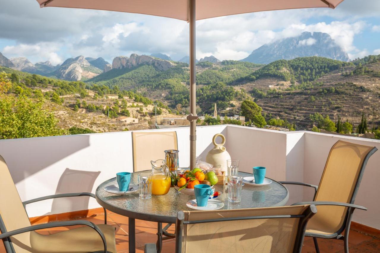 Casa Marcelino Y Pepa Rosa Βίλα Sella Εξωτερικό φωτογραφία